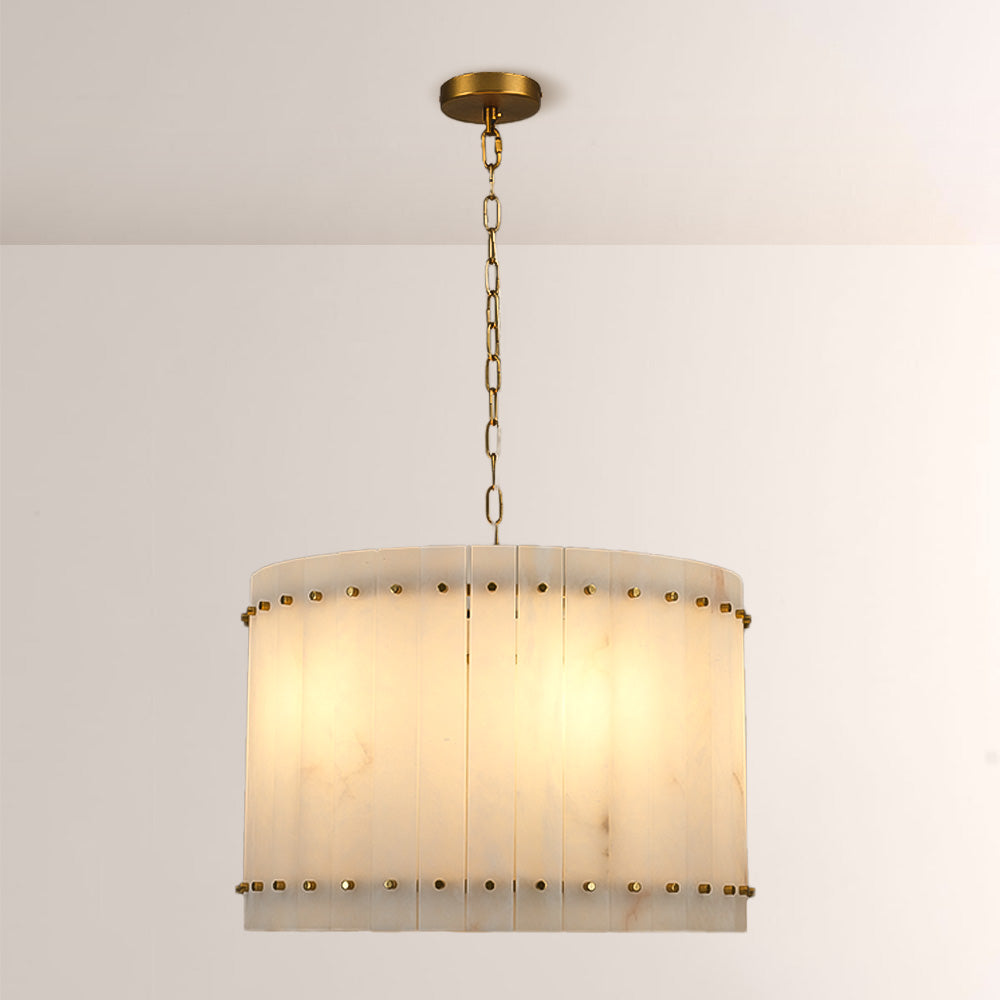 Clementine Onyx Round Chandelier 22"