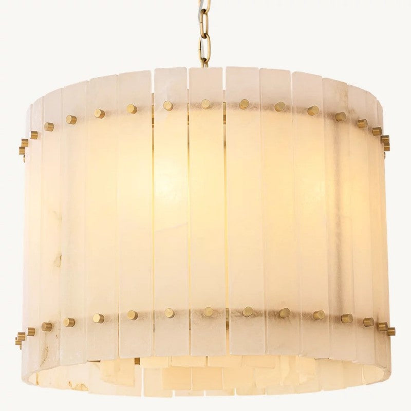 Clementine Onyx Round Chandelier 22"