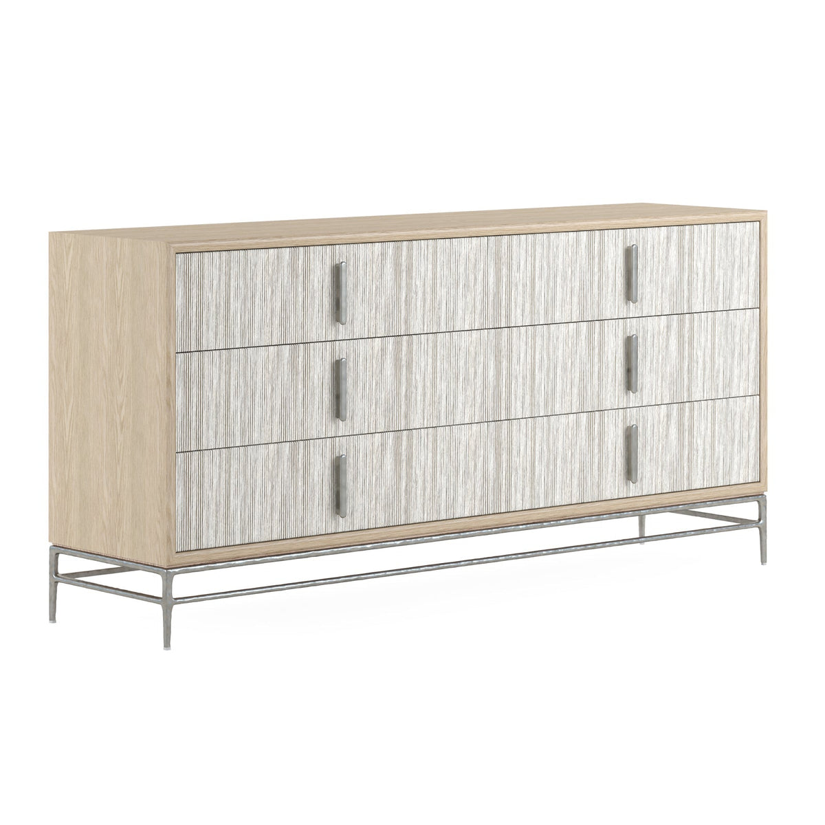 Jonathan Charles Clapotis Danish Cord Double Dresser (500390-BLO-DPC)