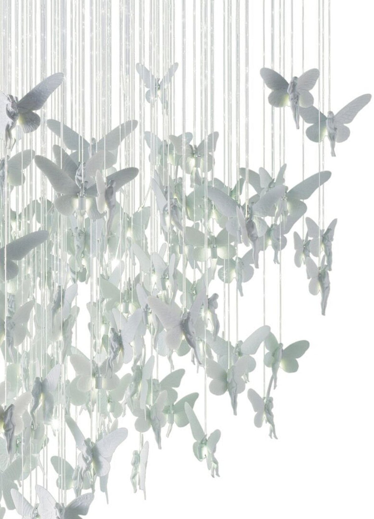 Lladro Niagara Chandelier 78"