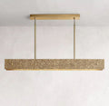 Vouvray Linear Brass Chandelier L54"/L72"