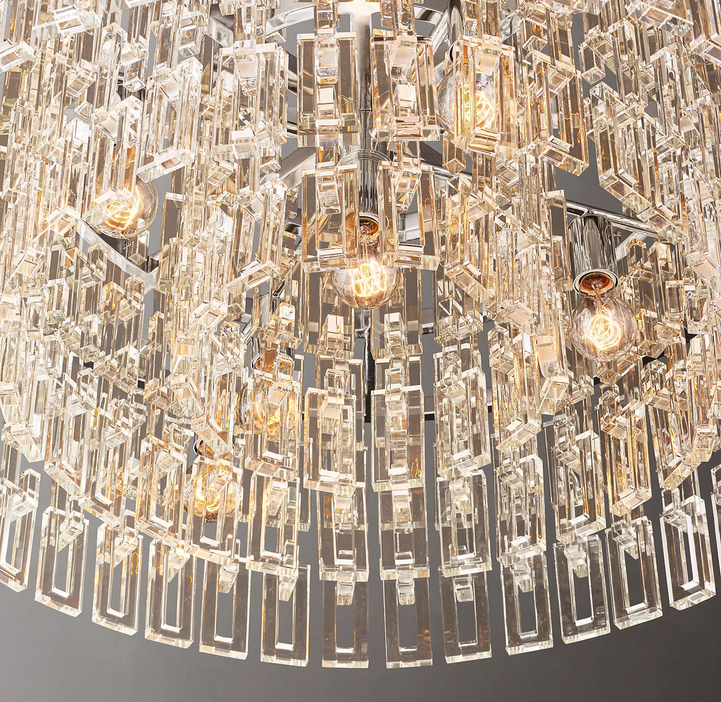 Marignan Round Chandelier 36"-1