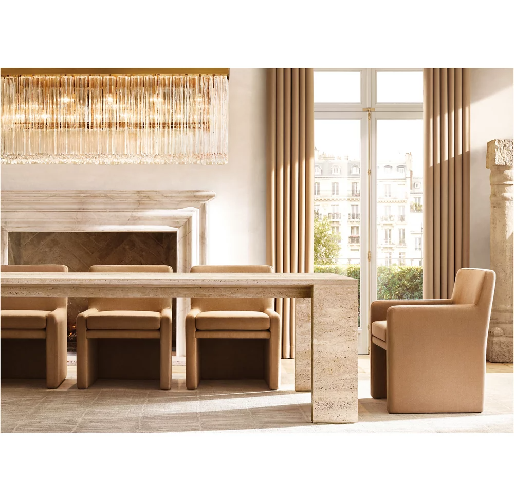 Cielo Linear Chandelier 54" For Living Room