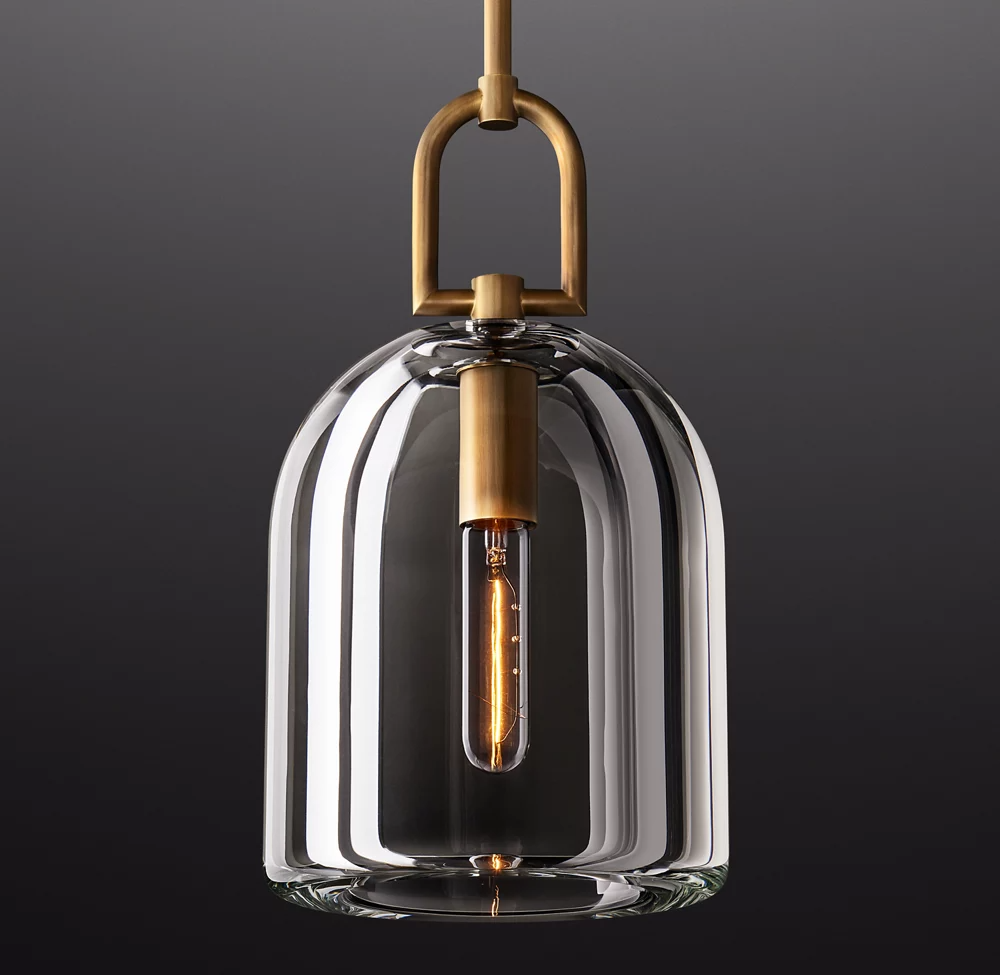 Botanist Cloche Pendant Light For Dinning Room 5"