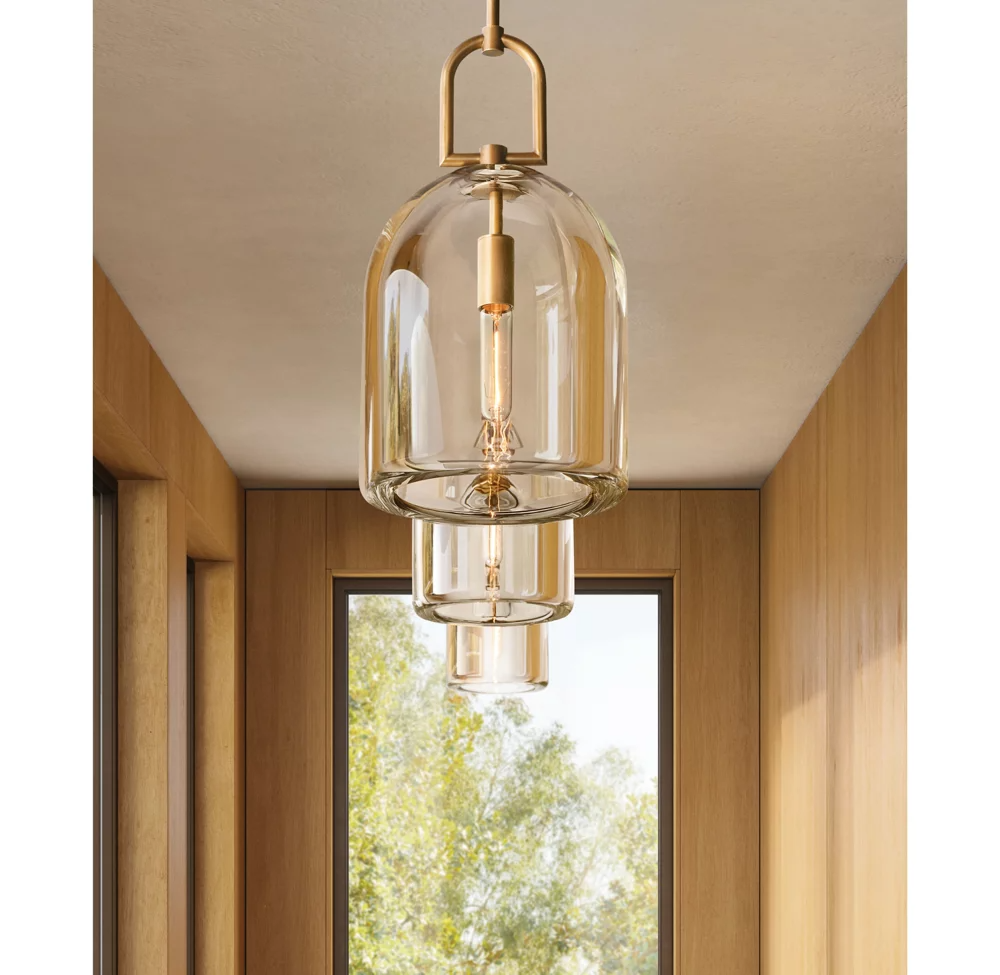 Botanist Cloche Pendant Light For Dinning Room 8"