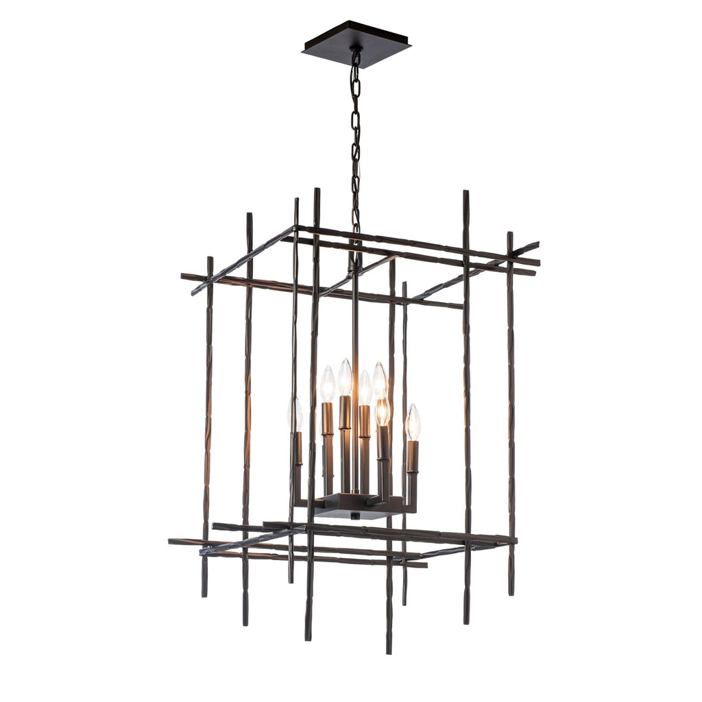 Tura 8-Light Large Chandelier 8-Light in Oil Rubbed Bronze