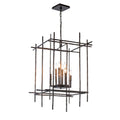Tura 8-Light Large Chandelier 8-Light in Oil Rubbed Bronze