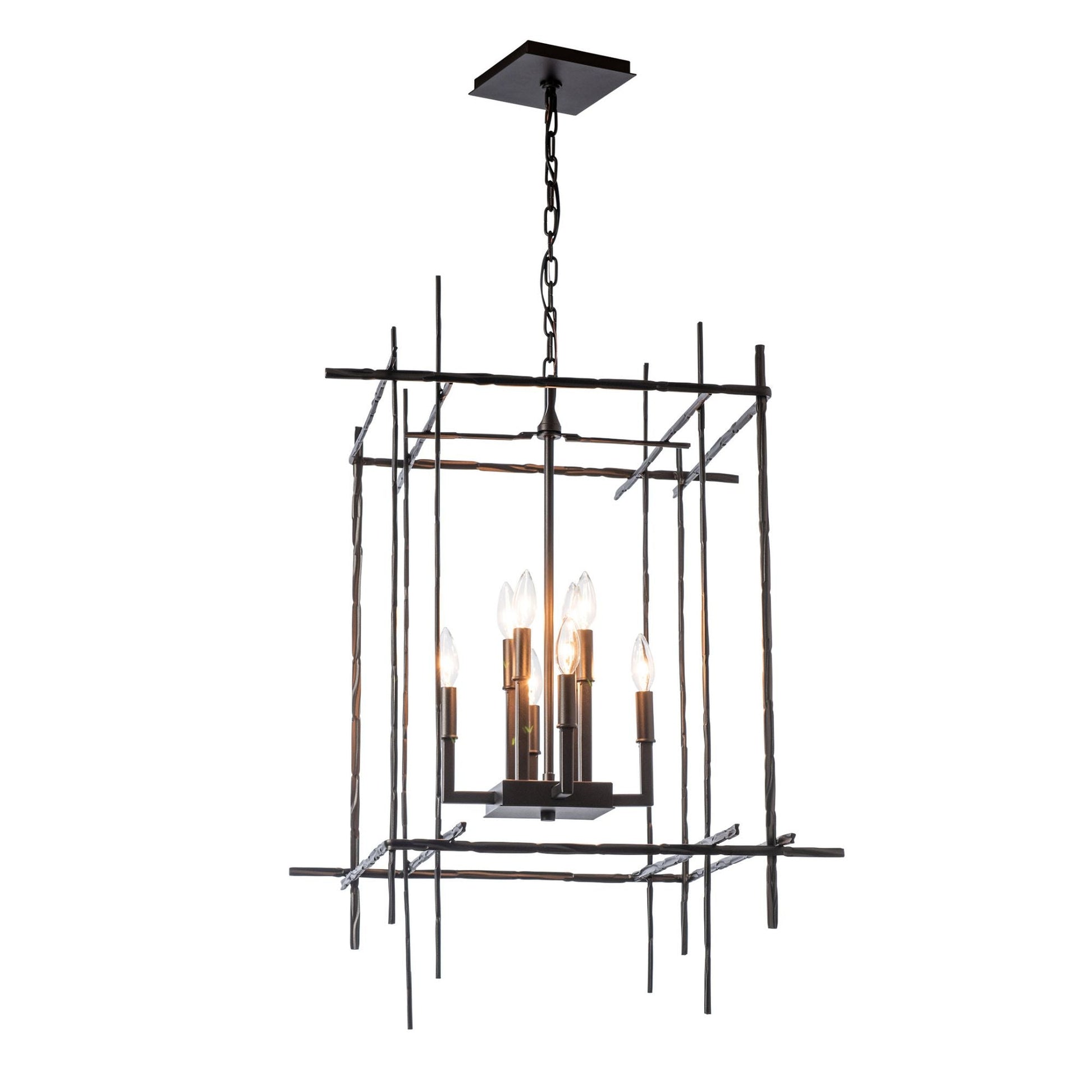 Tura 8-Light Large Chandelier 8-Light in Oil Rubbed Bronze