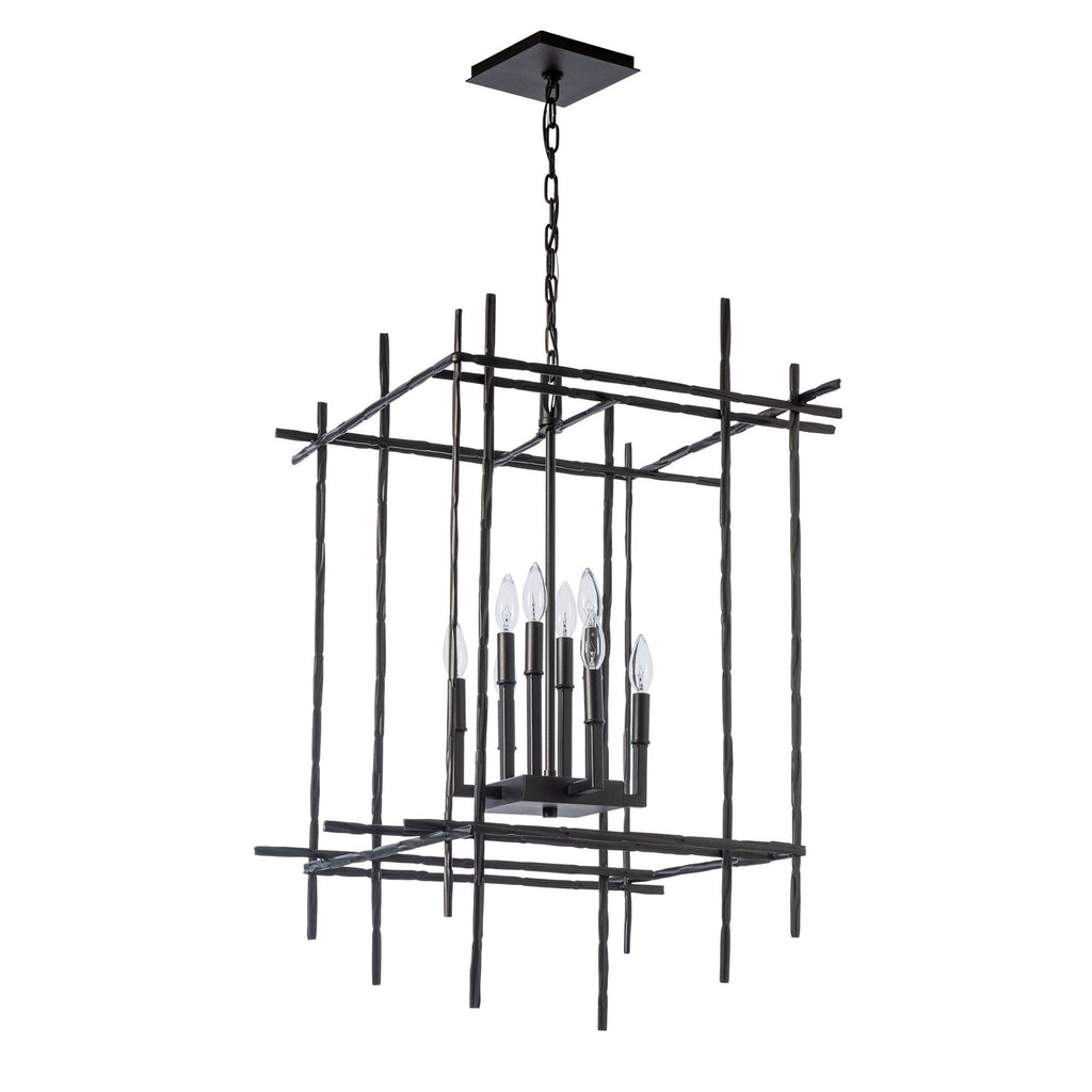Tura 8-Light Large Chandelier 8-Light in Oil Rubbed Bronze