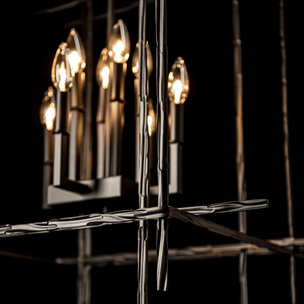 Tura 8-Light Large Chandelier 8-Light in Oil Rubbed Bronze