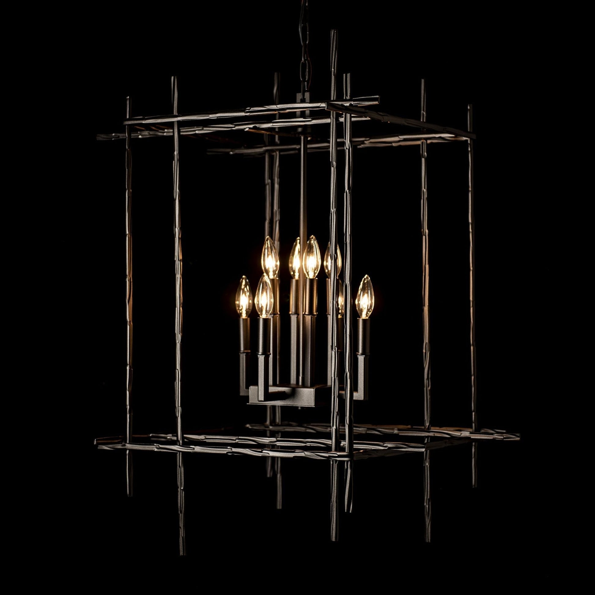 Tura 8-Light Large Chandelier 8-Light in Oil Rubbed Bronze