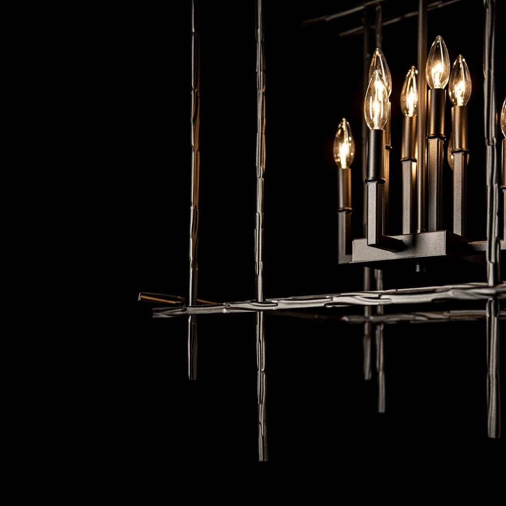 Tura 8-Light Large Chandelier 8-Light in Oil Rubbed Bronze