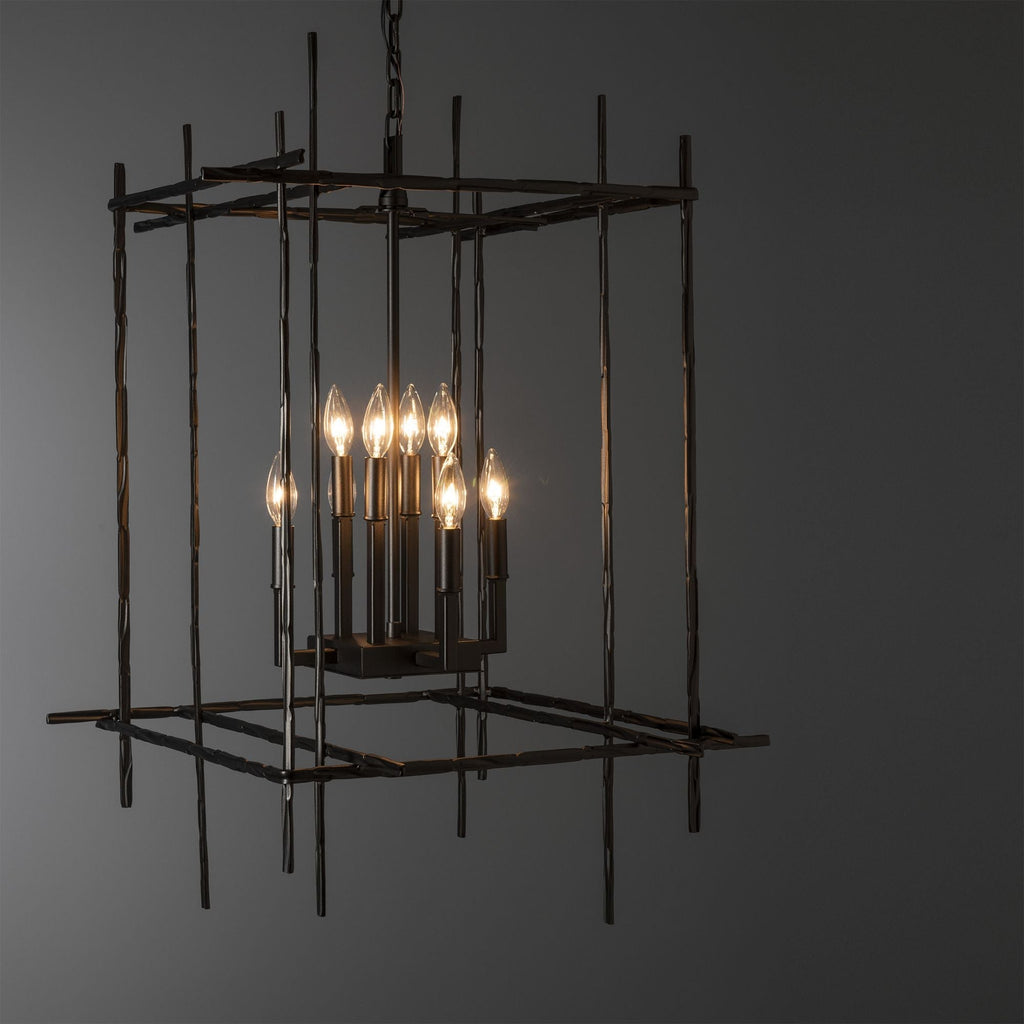Tura 8-Light Large Chandelier 8-Light in Oil Rubbed Bronze