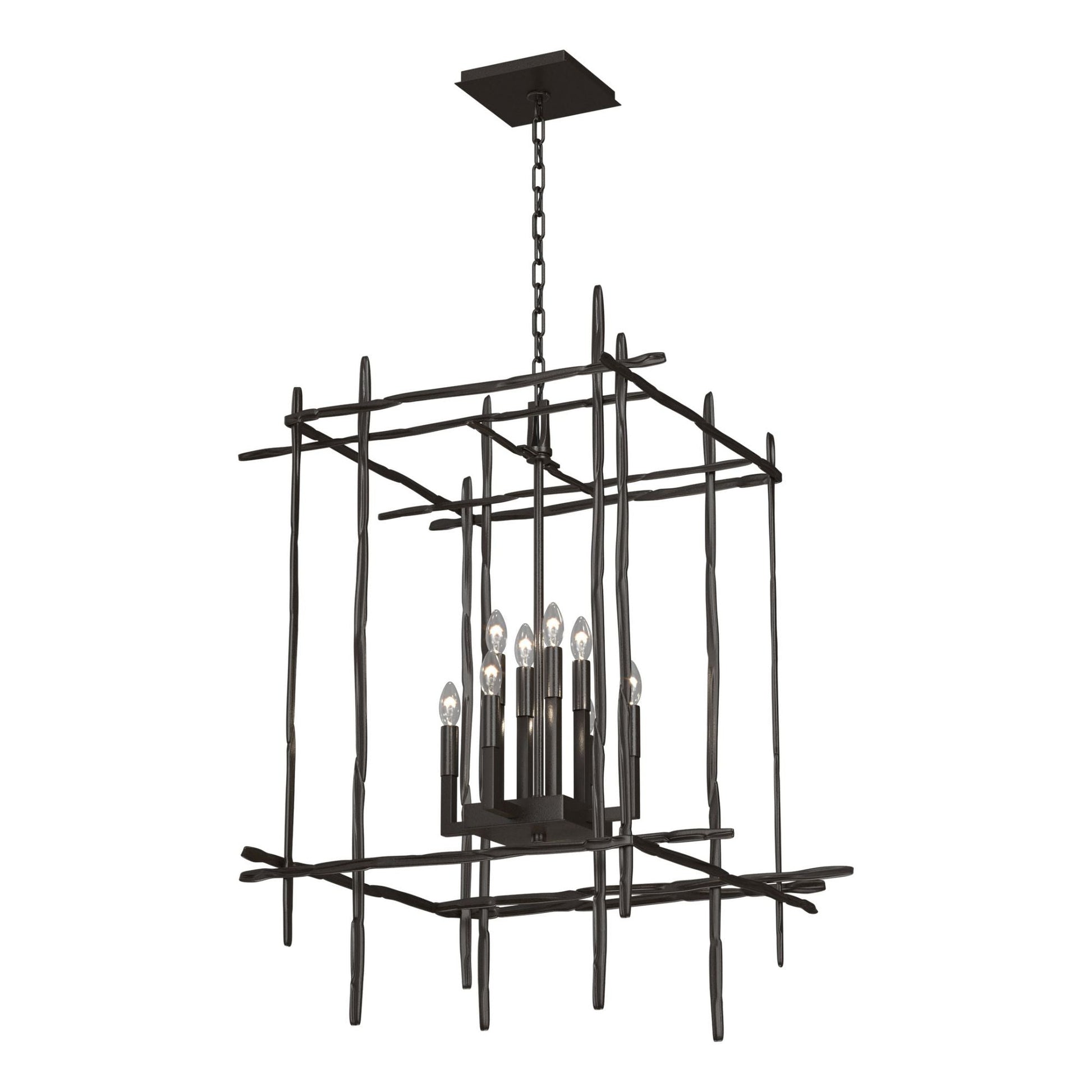 Tura 8-Light Large Chandelier 8-Light in Oil Rubbed Bronze