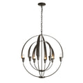 Double Cirque Chandelier 8-Light in Oil Rubbed Bronze
