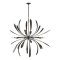 Dahlia Large Chandelier 10-Light in Oil Rubbed Bronze