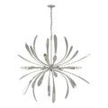 Dahlia Large Chandelier 10-Light in Sterling