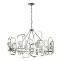 Gatsby Chandelier 8-Light Crystal in Sterling