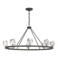 Gatsby 8-Light Chandelier 8-Light Crystal in Dark Smoke
