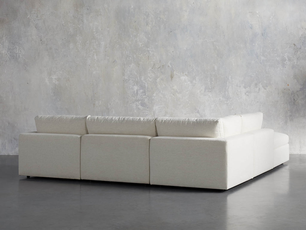Beale Five-Piece Sectional with Ottoman