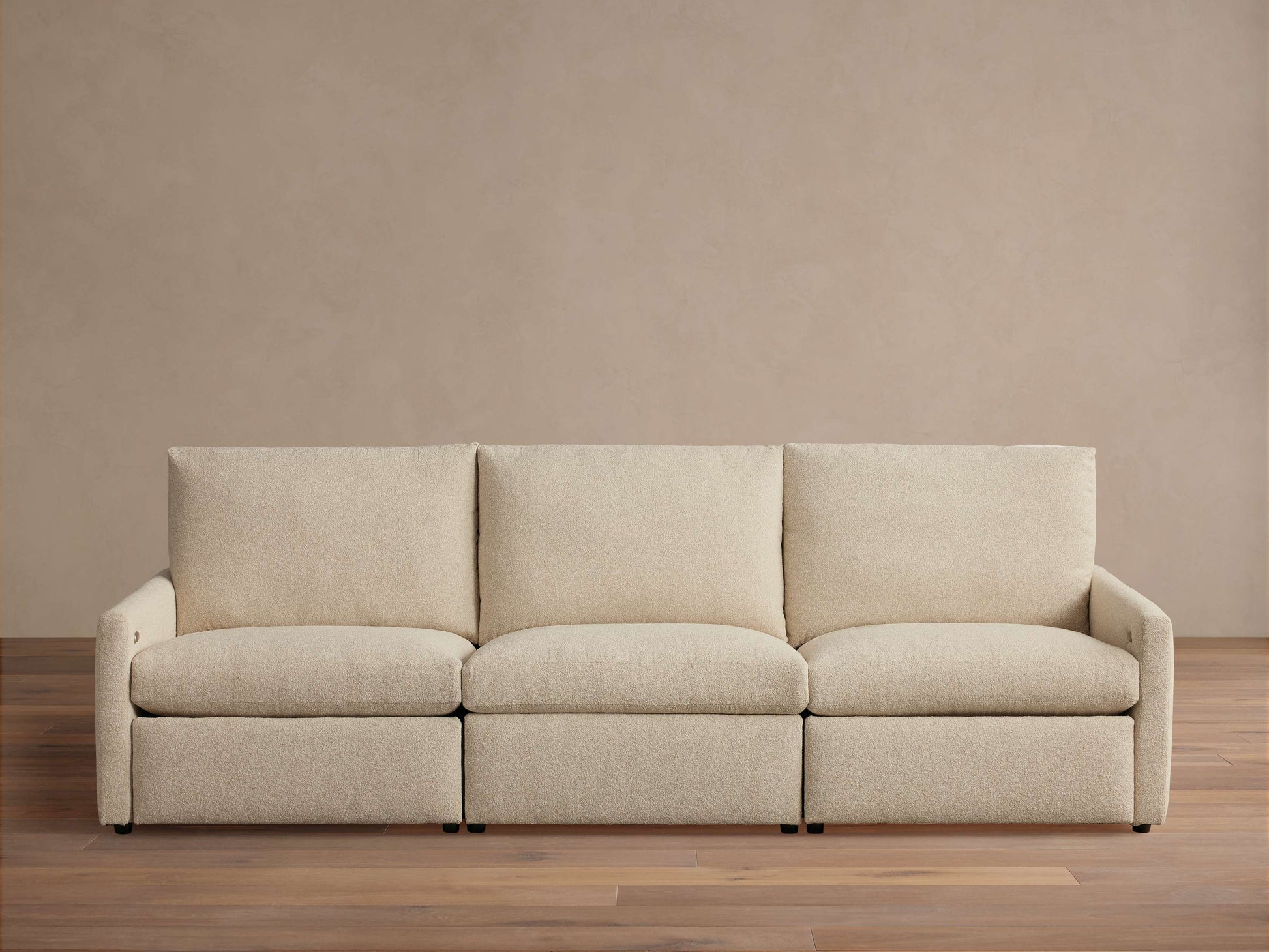 Kipton Slim Arm Three-Piece Motion Modular Sofa
