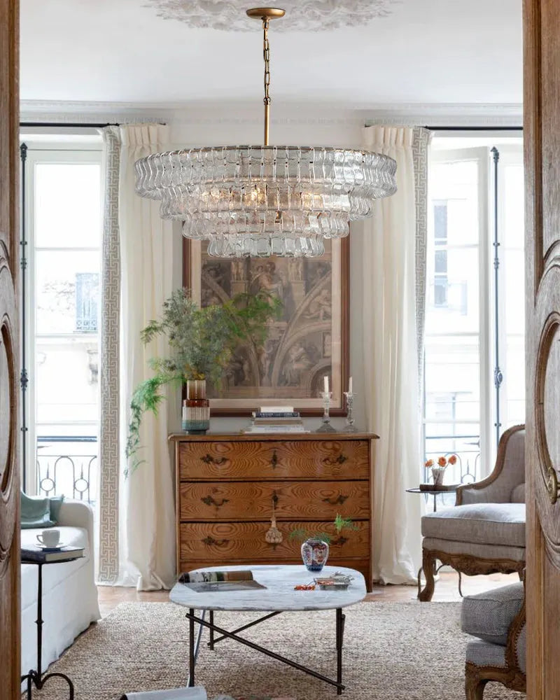 Gelida Round Chandelier 24"36"48"60"