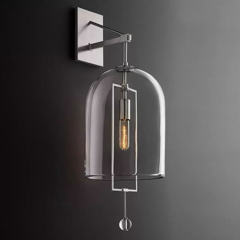 Fulcrum Glass Grand Wall Sconce 29"