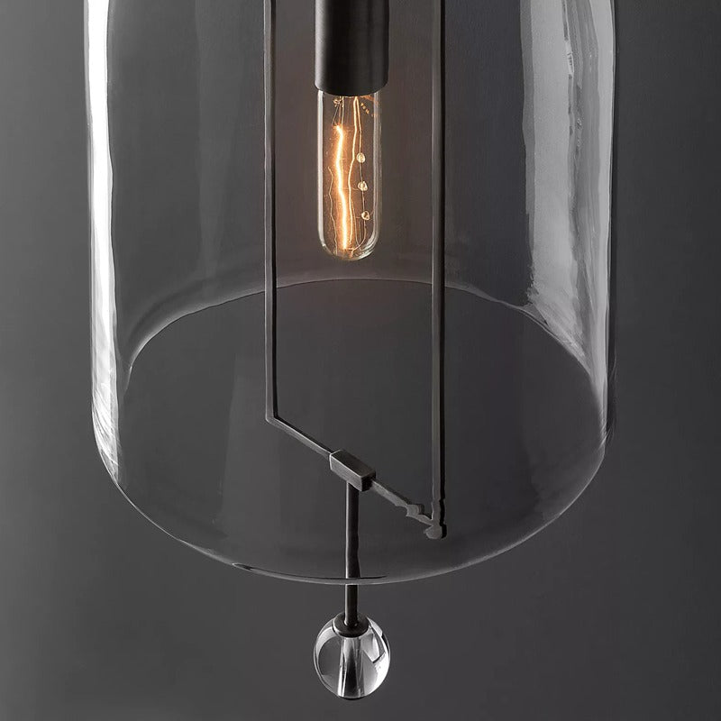 Fulcrum Glass Grand Wall Sconce 29"