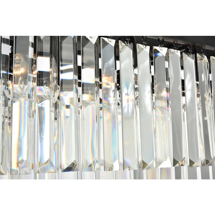 Elegant Lighting Sydney 12 Light 40" Wide Crystal Waterfall Chandelier