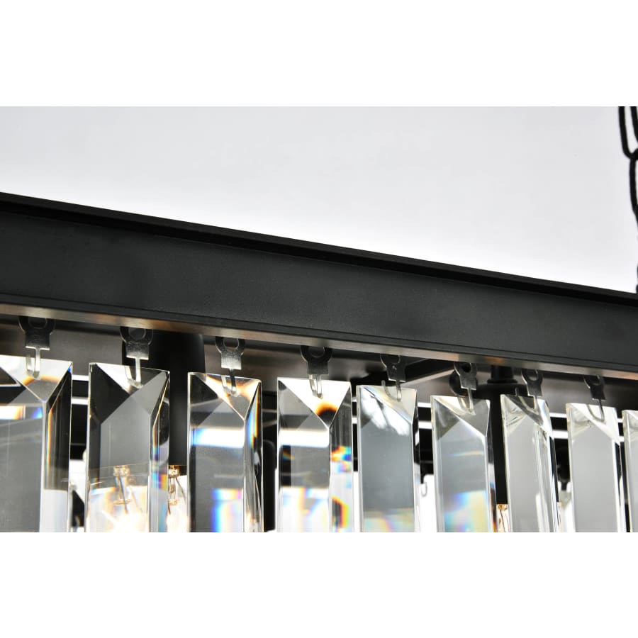 Elegant Lighting Sydney 12 Light 40" Wide Crystal Waterfall Chandelier