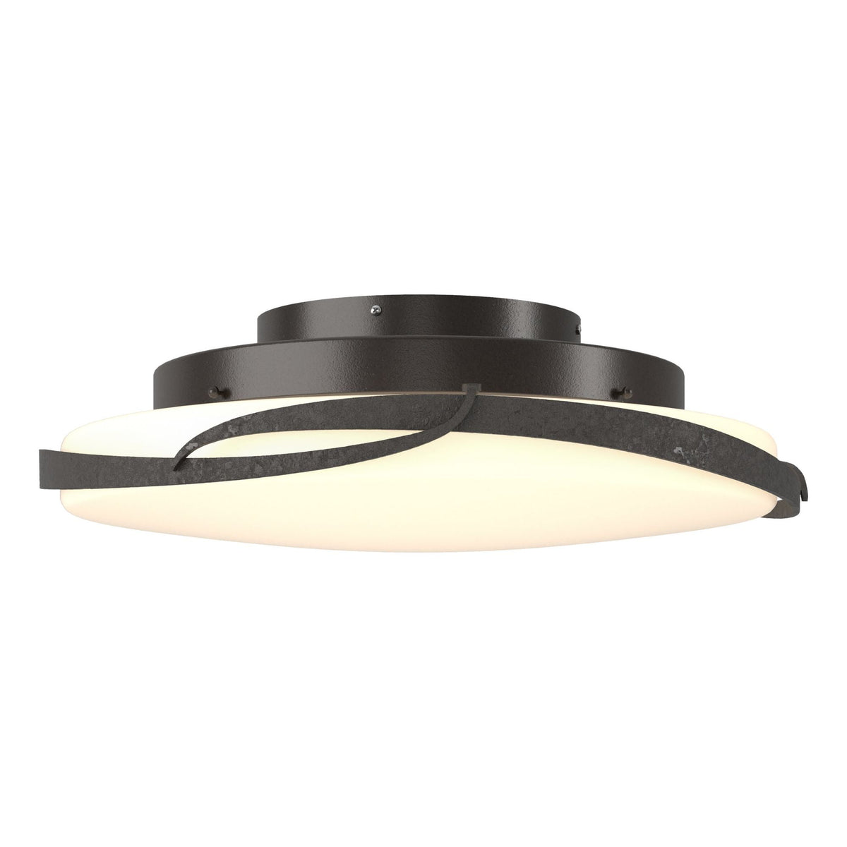 Flora LED Flush Mount LED Opal Glass (GG) in Oil Rubbed Bronze