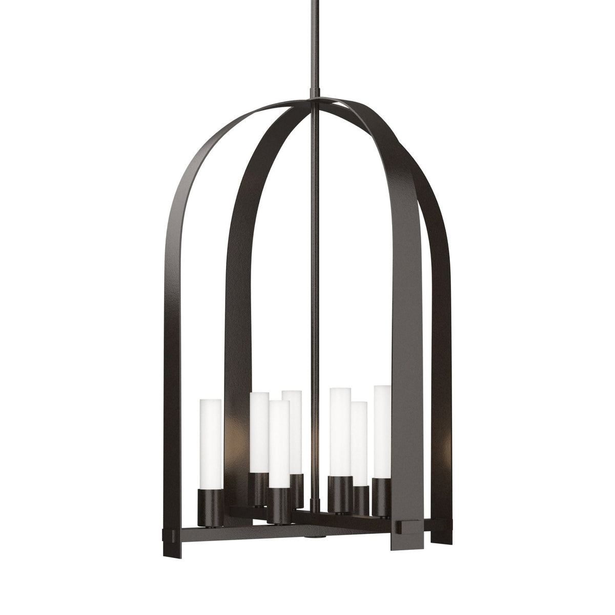 Triomphe 8-Light Pendant 8-Light Frosted Glass (FD) in Oil Rubbed Bronze