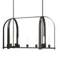 Triomphe 9-Light Linear Pendant 9-Light Frosted Glass (FD) in Oil Rubbed Bronze