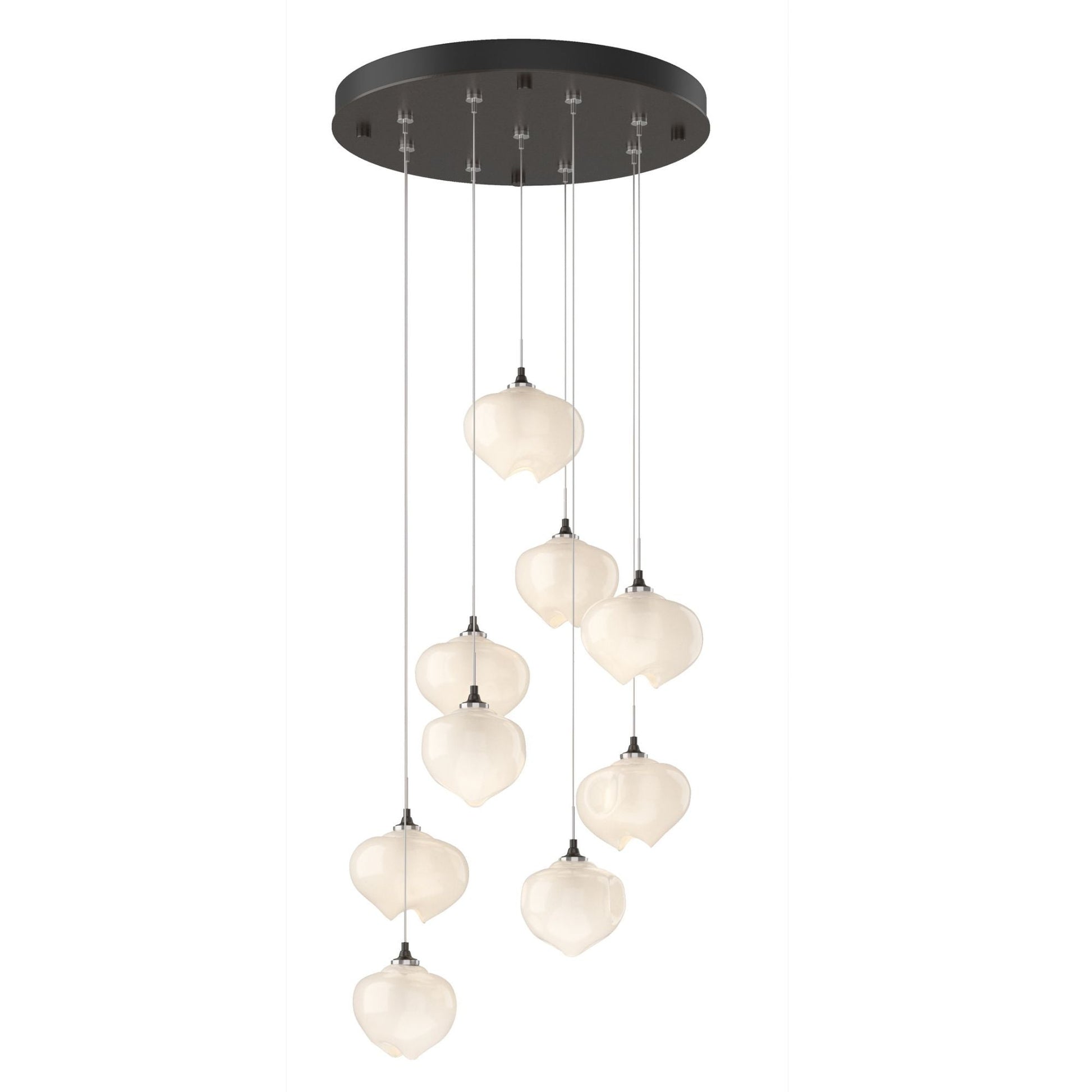 Ume 9-Light Pendant 9-Light Frosted Glass (FD) in Oil Rubbed Bronze