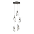 Luma 5-Light Pendant 5-Light Crystal in Oil Rubbed Bronze