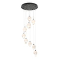 Chrysalis 9-Light Small Crystal Pendant 9-Light White Crystal (WP) in Black
