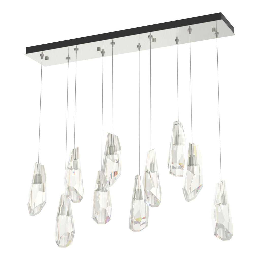 Luma 10-Light Large Crystal Pendant 10-Light Crystal in Sterling