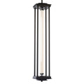 Athena 1-Light Large LED Lantern LED Clear Glass (ZM) in Oil Rubbed Bronze