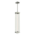 Athena 1-Light Large LED Lantern LED Clear Glass (ZM) in Sterling
