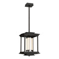 Athena 3-Light LED Lantern LED Clear Glass (ZM) in Oil Rubbed Bronze
