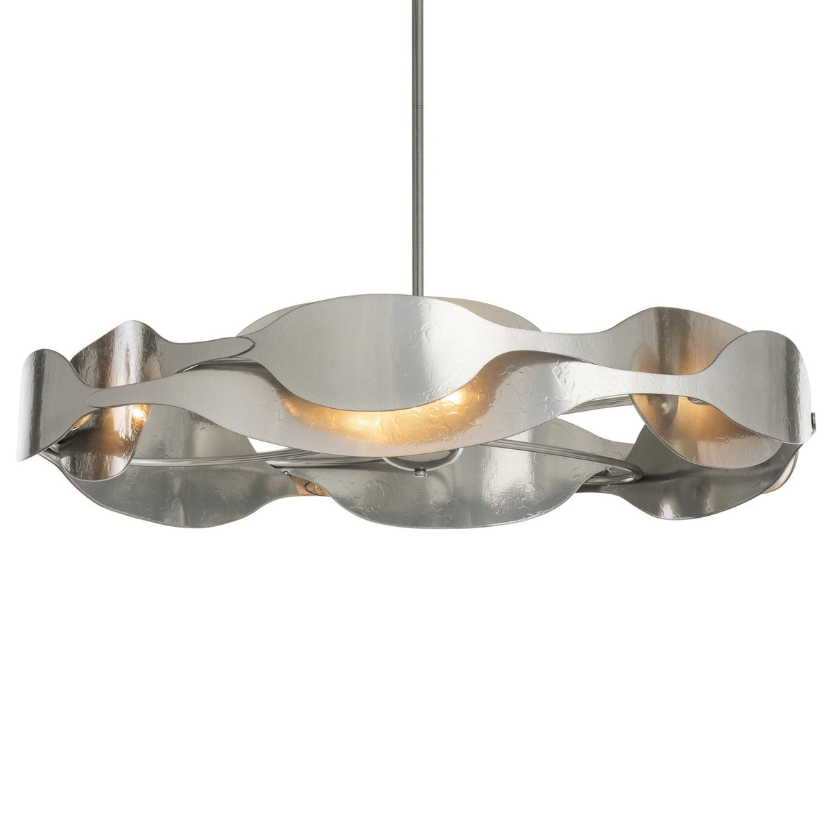 Waves Pendant 6-Light in Sterling