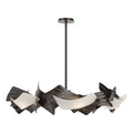 Crest 6-Light Circular Pendant 6-Light Frosted Glass (FD) in Oil Rubbed Bronze