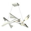 Plume 8-Light LED Pendant Sterling Accent LED in Sterling