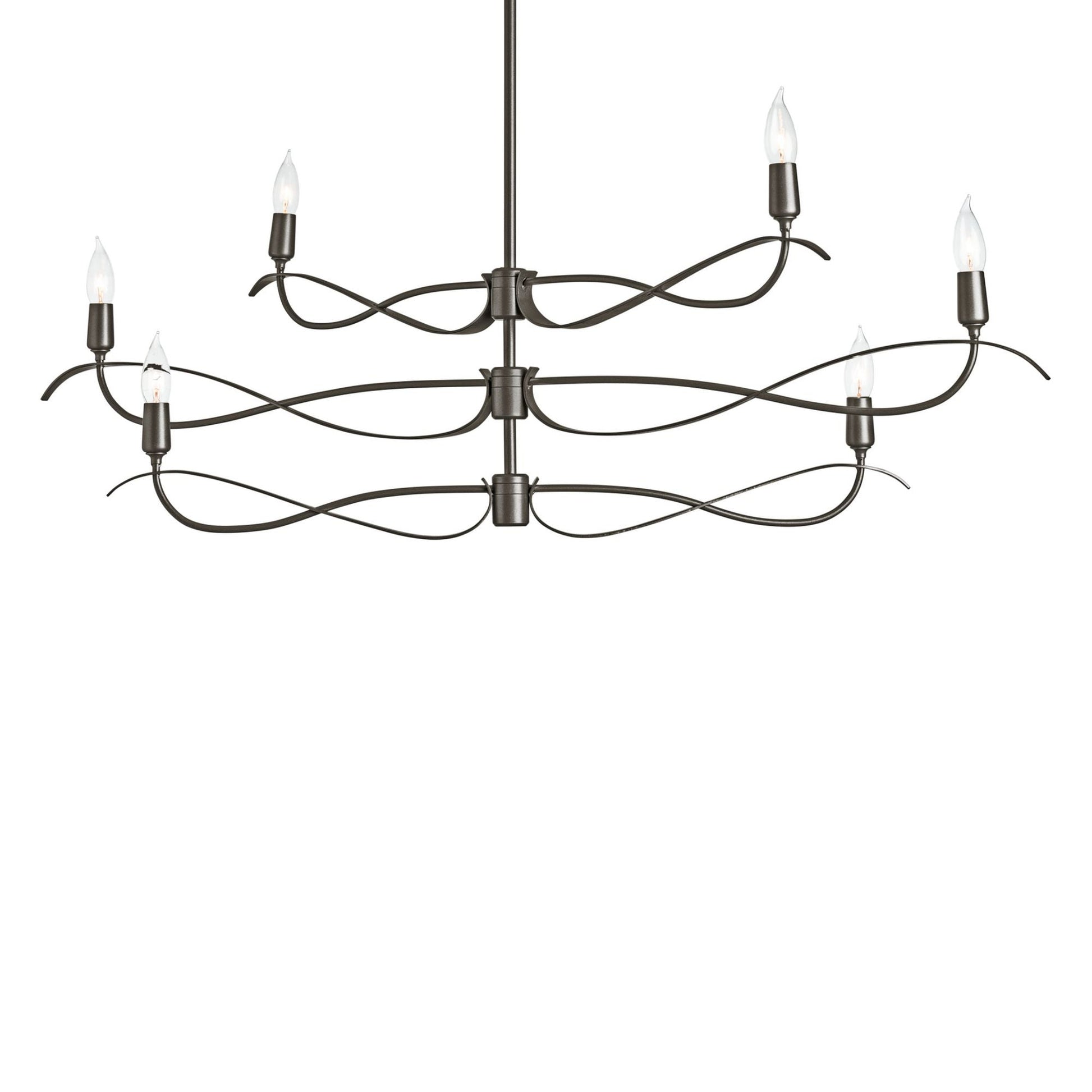 Willow 6-Light Small Chandelier 6-Light in Oil Rubbed Bronze