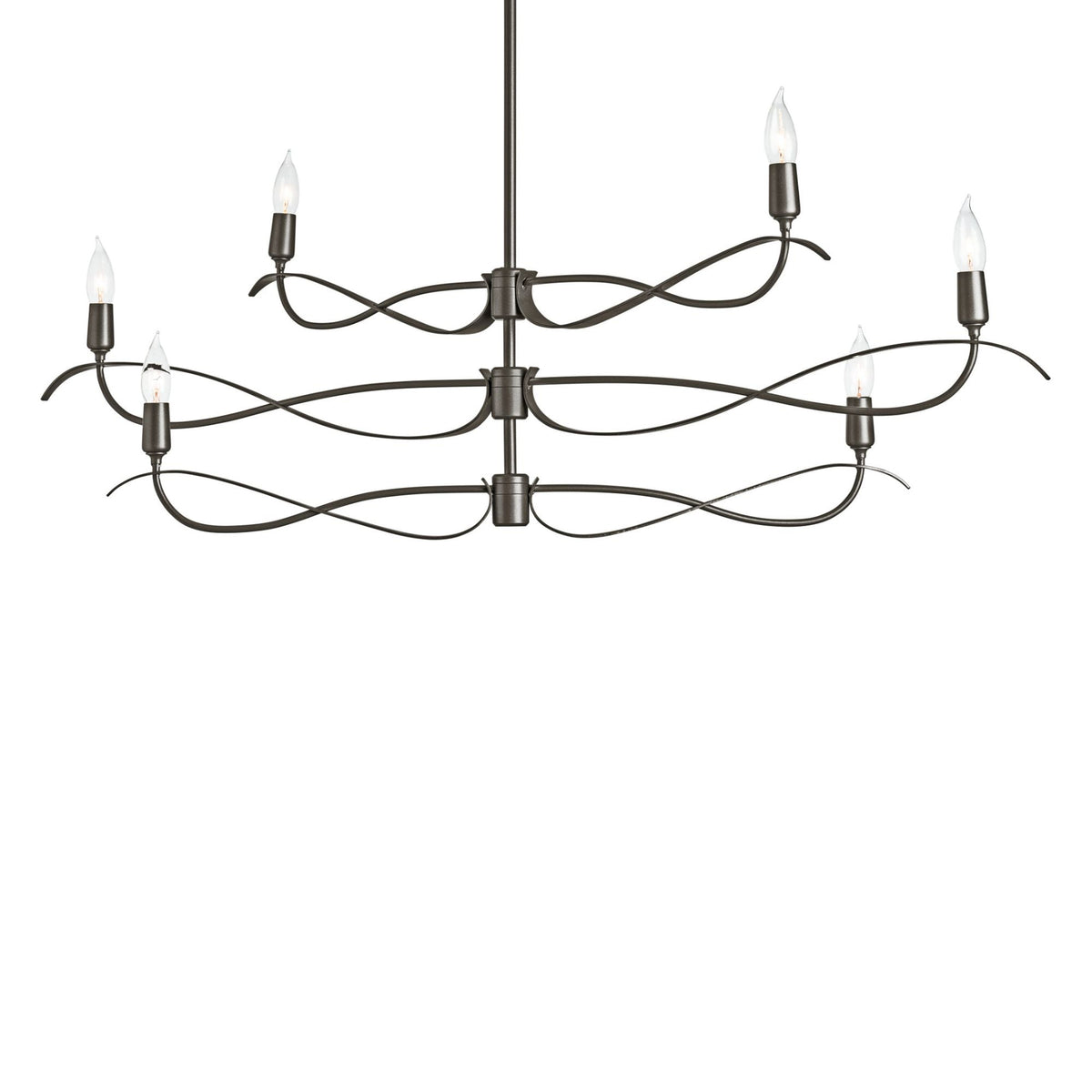 Willow 6-Light Small Chandelier 6-Light in Oil Rubbed Bronze