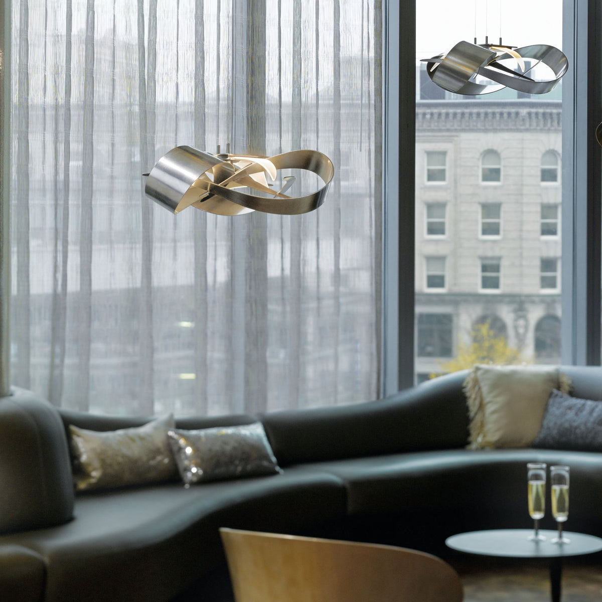 Flux LED Pendant LED in Sterling