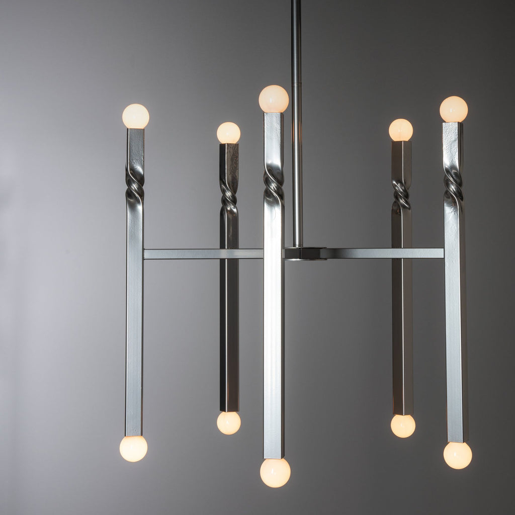 Helix 10-Light Pendant 10-Light in Sterling