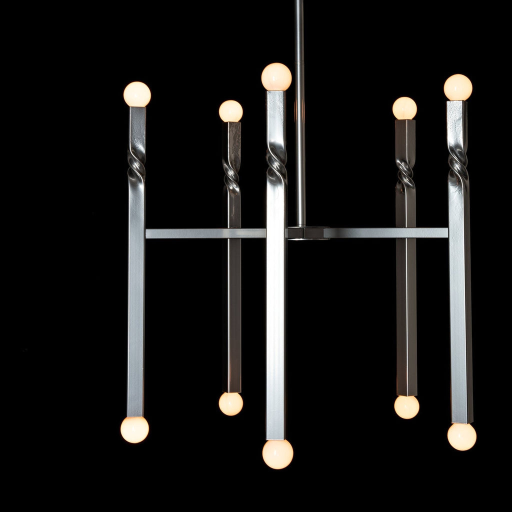 Helix 10-Light Pendant 10-Light in Sterling