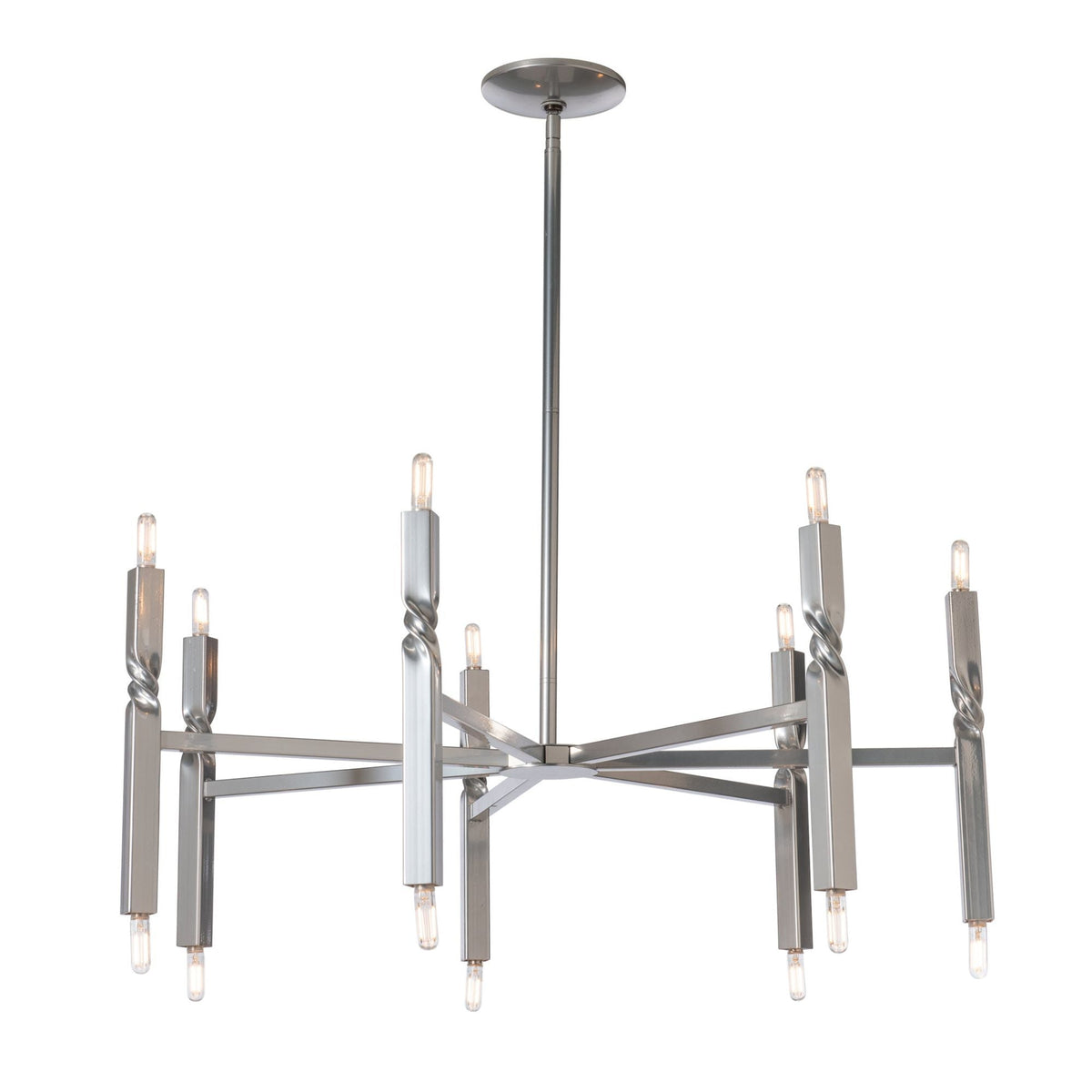 Helix 14-Light Pendant 14-Light in Sterling