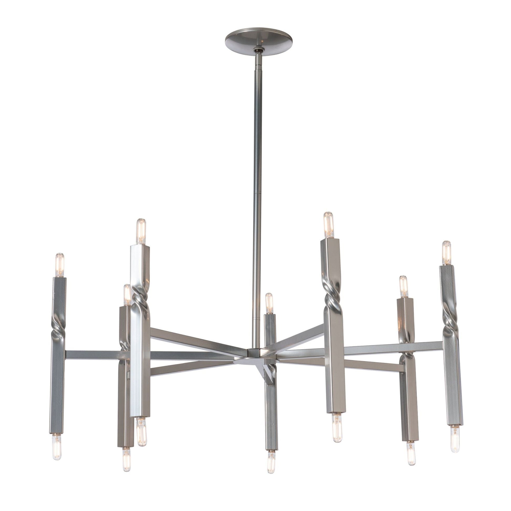 Helix 14-Light Pendant 14-Light in Sterling
